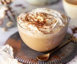 White mocha latte